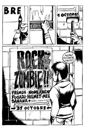 Planche de Rock Zombie