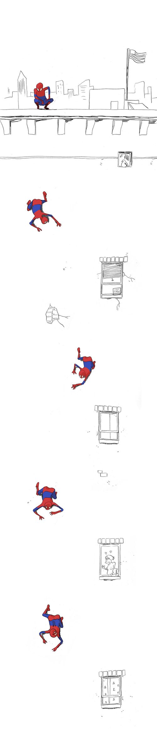 La-chute-de-spiderman-1