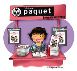 Stand tokyobibi salon livre blog