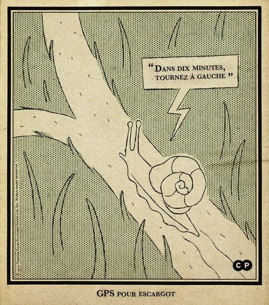 Gps pour escagot